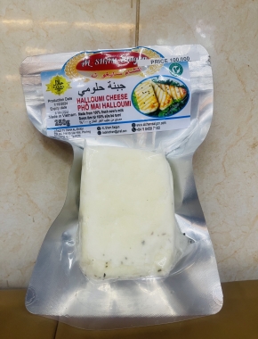 FZ12. Halloumi Cheese (Frozen) 250g - Phô mai Halloumi (Đông Lạnh)