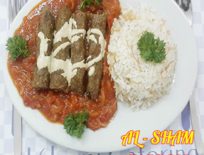 82. KEBAB ISTANBUL (2 SHISH) WITH RICE