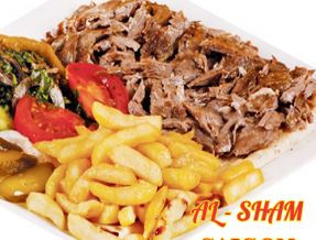 47. SHAWARMA IN PLATE BEEF